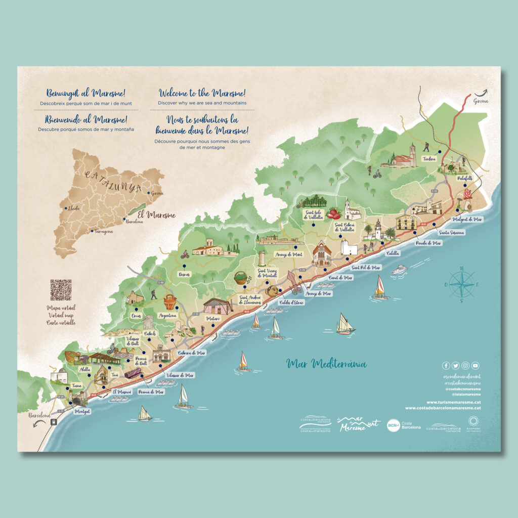 MapaMaresme ©MTurro