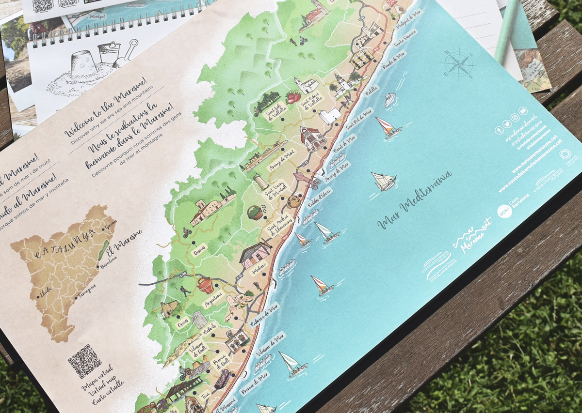 MapaMaresme ©MTurro